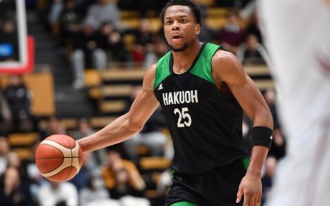 モンガ選手がBリーグへ