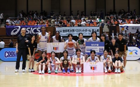 新人インカレで初優勝